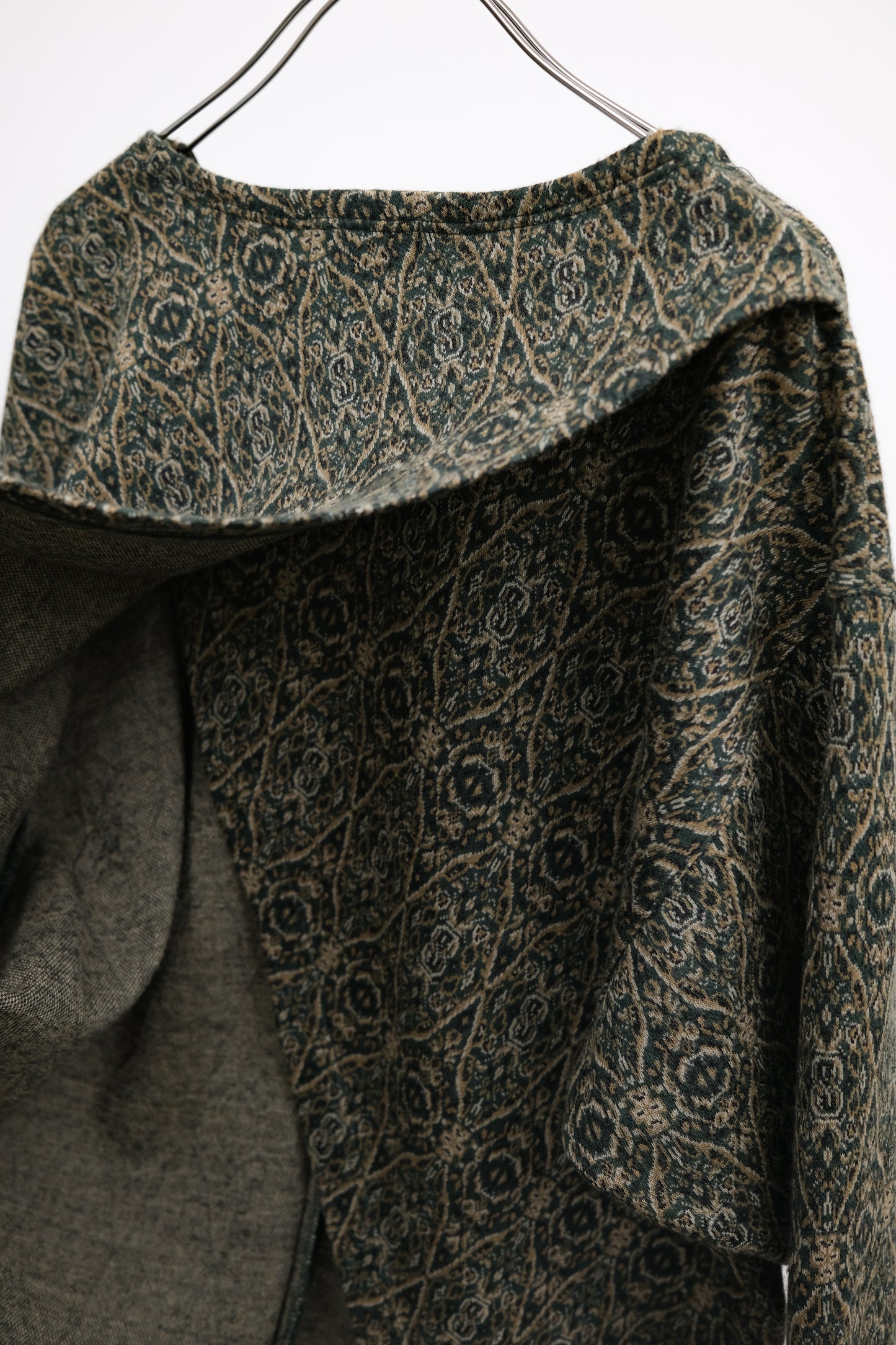 ISSEY SPORT I.S. by Tsumori Chisato 1980s - Paisley Jacquard Split Knit