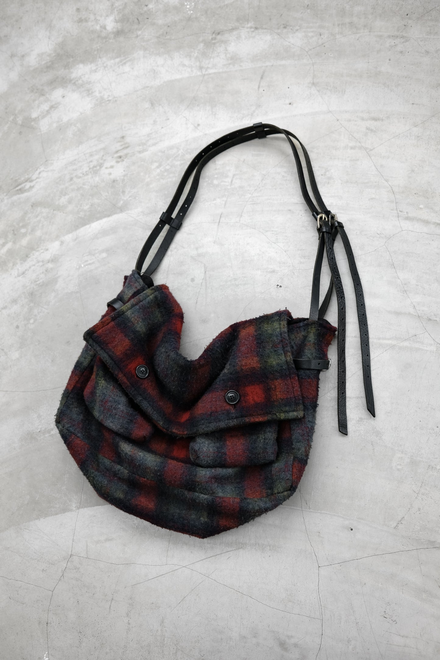 Vivienne Westwood Anglomania 2000s - Wool Tartan Shoulder Bag
