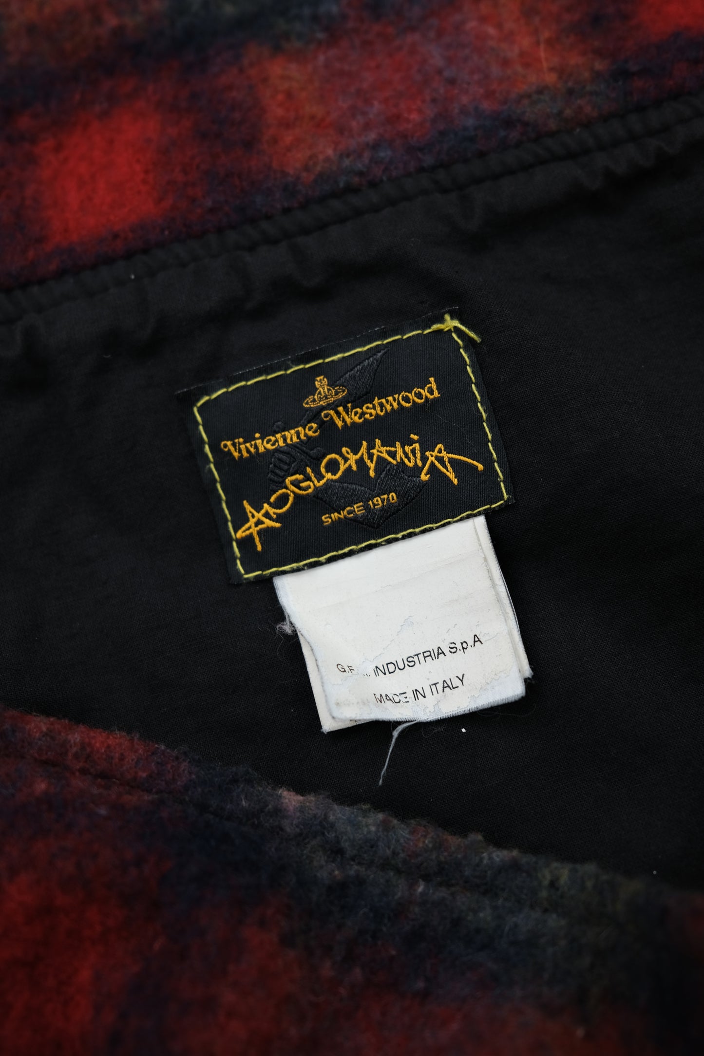 Vivienne Westwood Anglomania 2000s - Wool Tartan Shoulder Bag