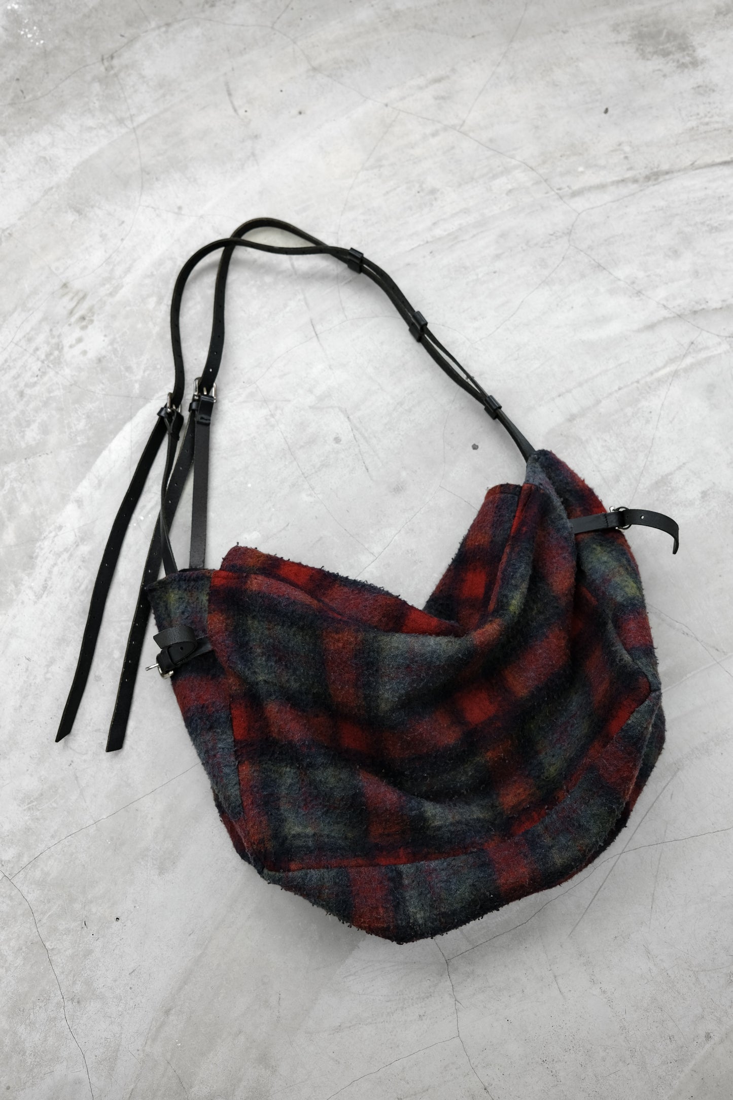 Vivienne Westwood Anglomania 2000s - Wool Tartan Shoulder Bag