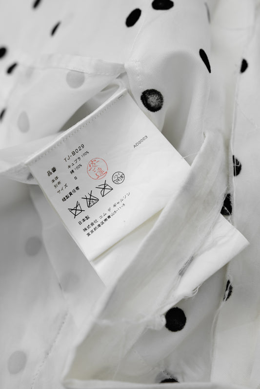 COMME des GARÇONS tricot S/S2003 - Polka Dot Fringe Vest