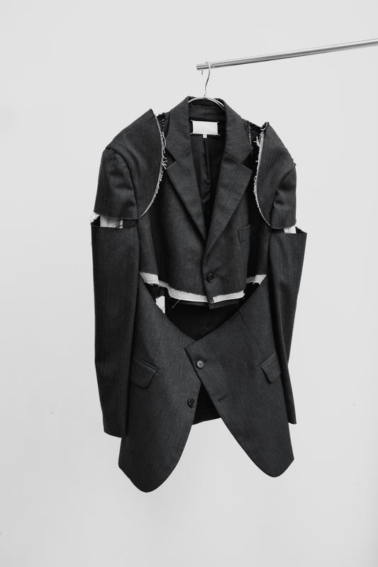 Maison Margiela by John Galliano S/S2021 Co-Ed - Deconstructed Blazer