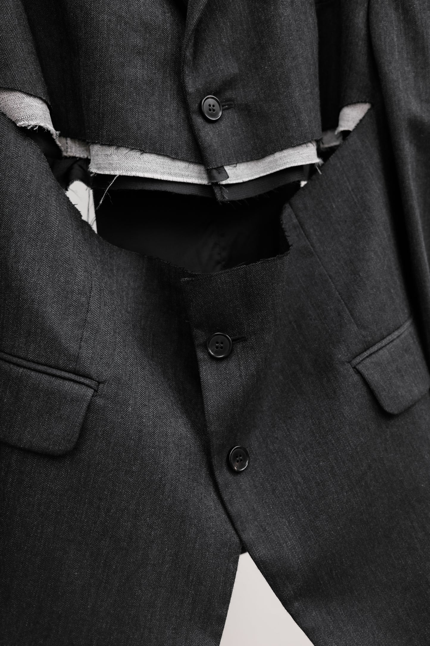 Maison Margiela by John Galliano S/S2021 Co-Ed - Deconstructed Blazer