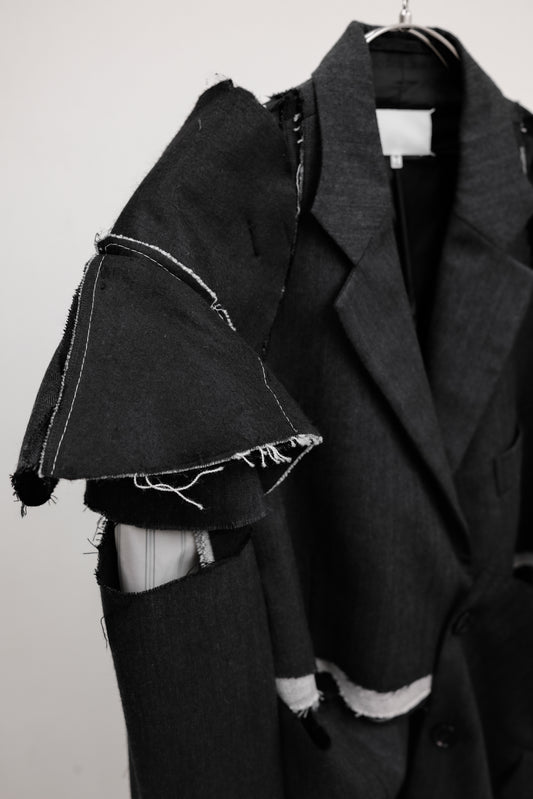 Maison Margiela by John Galliano S/S2021 Co-Ed - Deconstructed Blazer