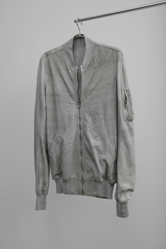Rick Owens S/S2014 - Suede Flight Bomber