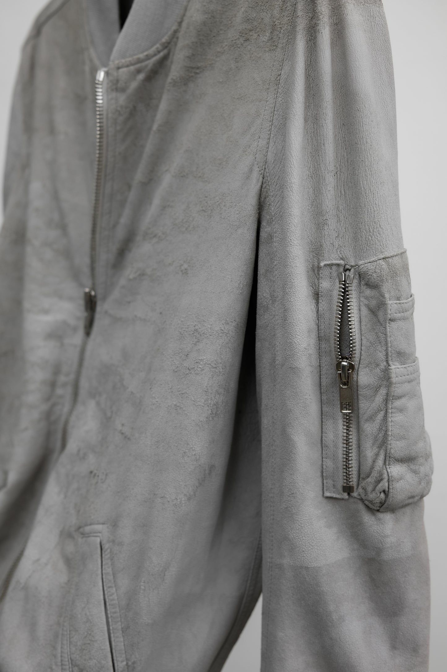 Rick Owens S/S2014 - Suede Flight Bomber