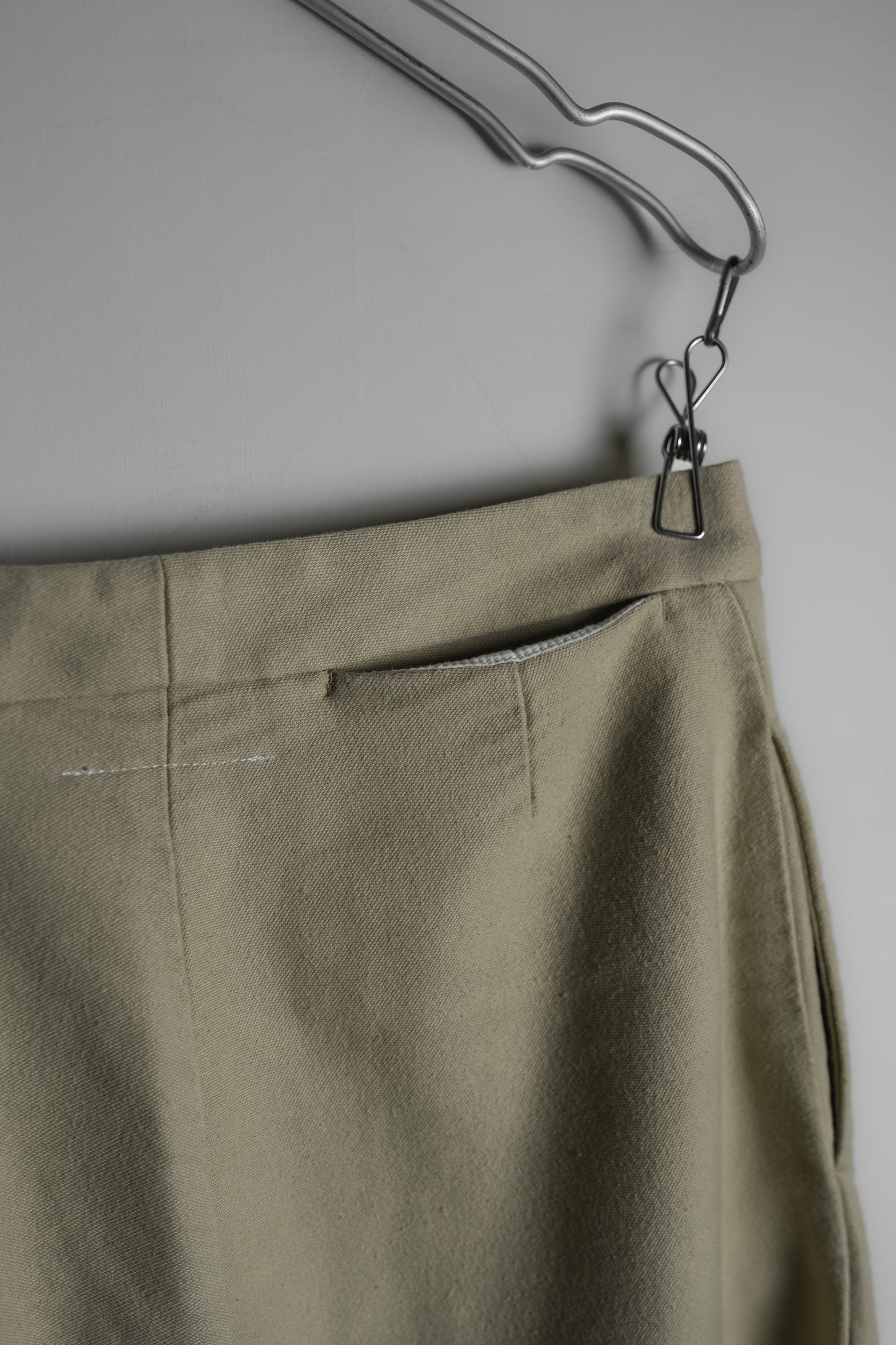 Martin Margiela ⑥ S/S2000 - Moleskin Wide Leg Trousers