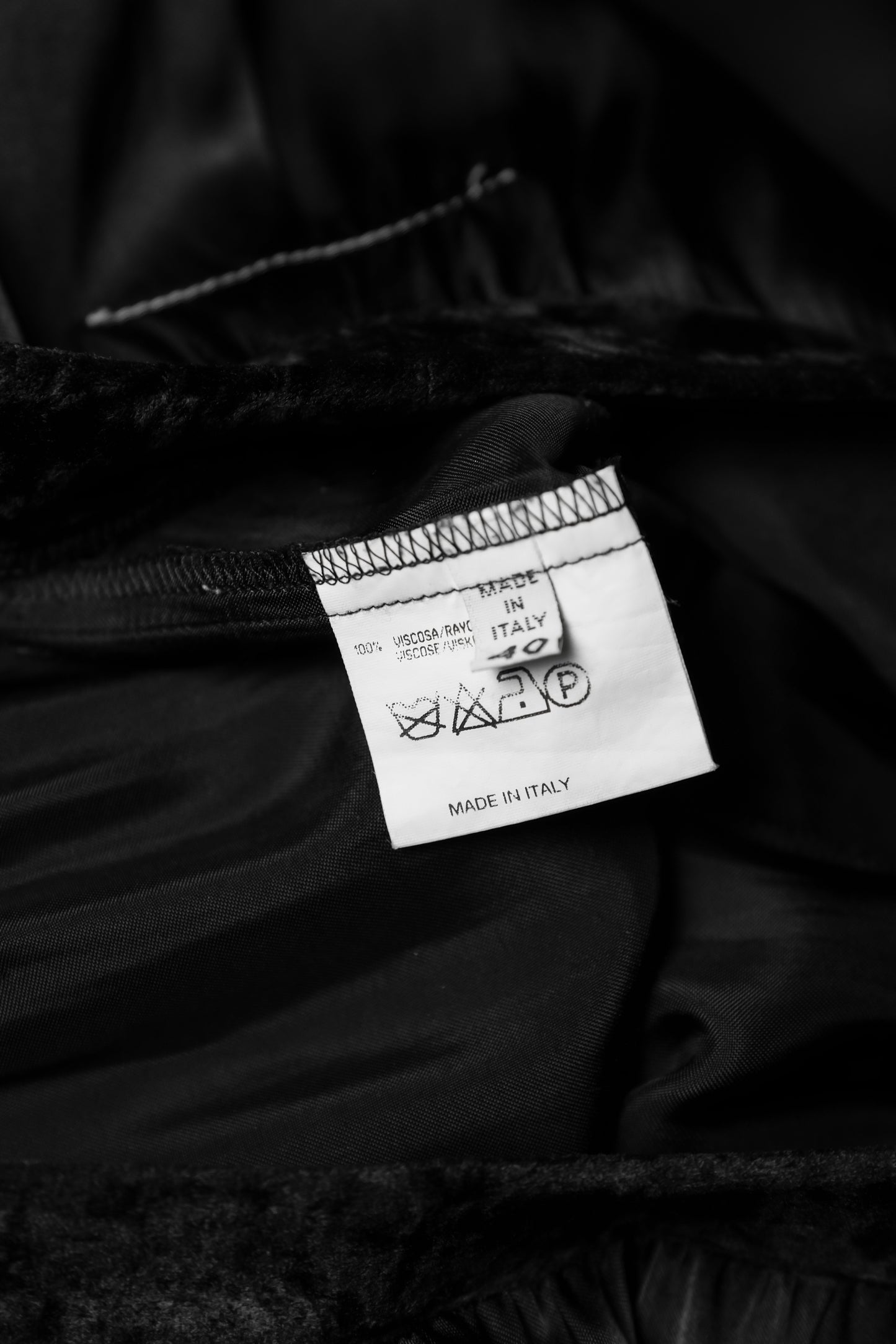 Martin Margiela ⑥ S/S1999 - Satin Wide-Leg Pants