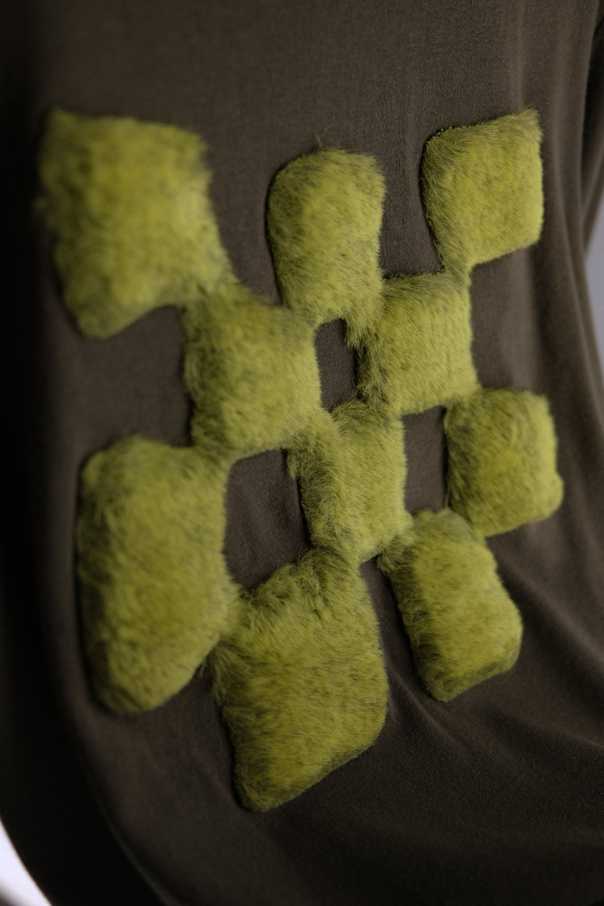 ISSEY MIYAKE 1997 - Faux Fur Flocked Top