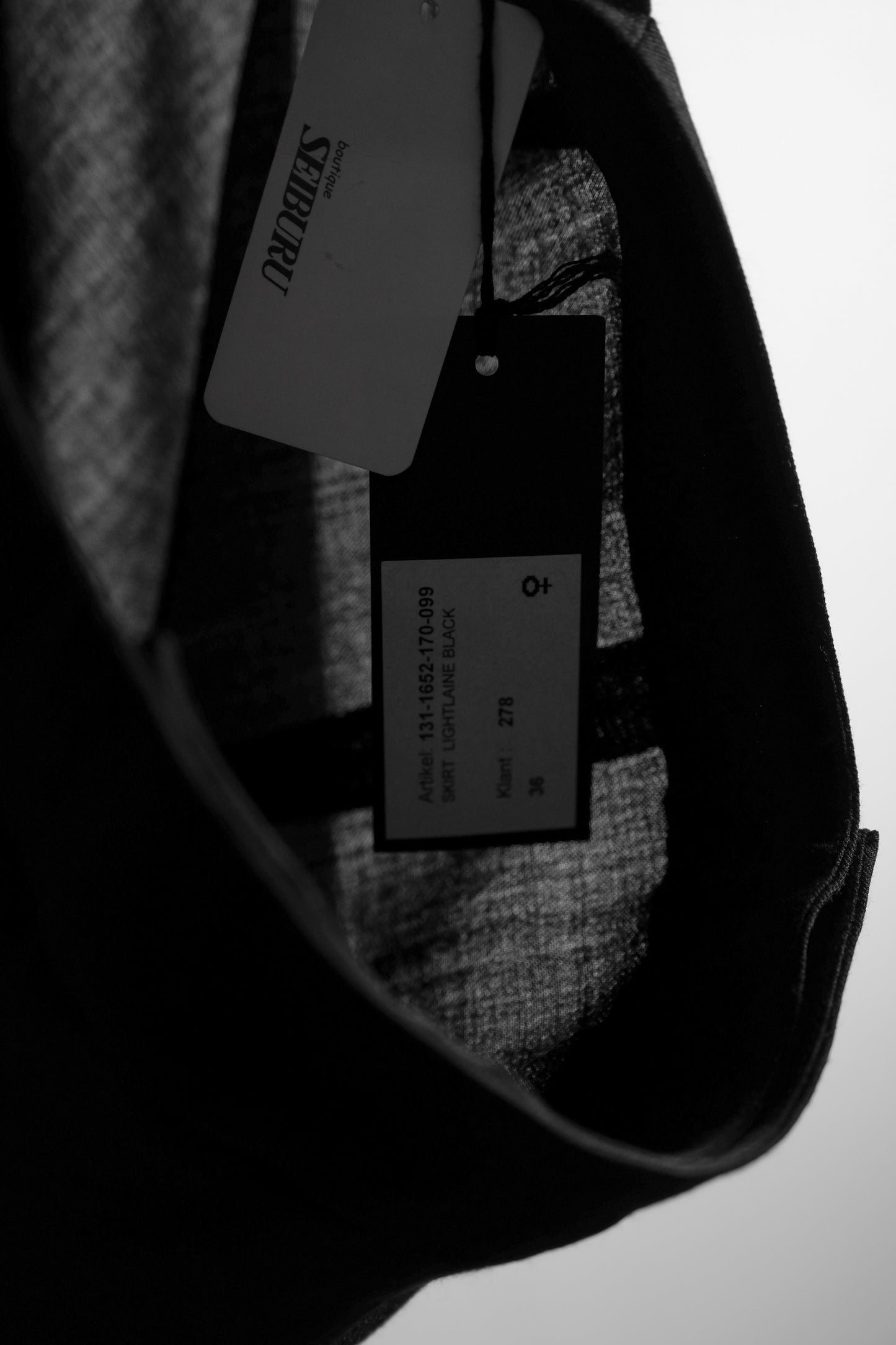 Ann Demuelemeester S/S2013本人期 - Wool Draped Skirt