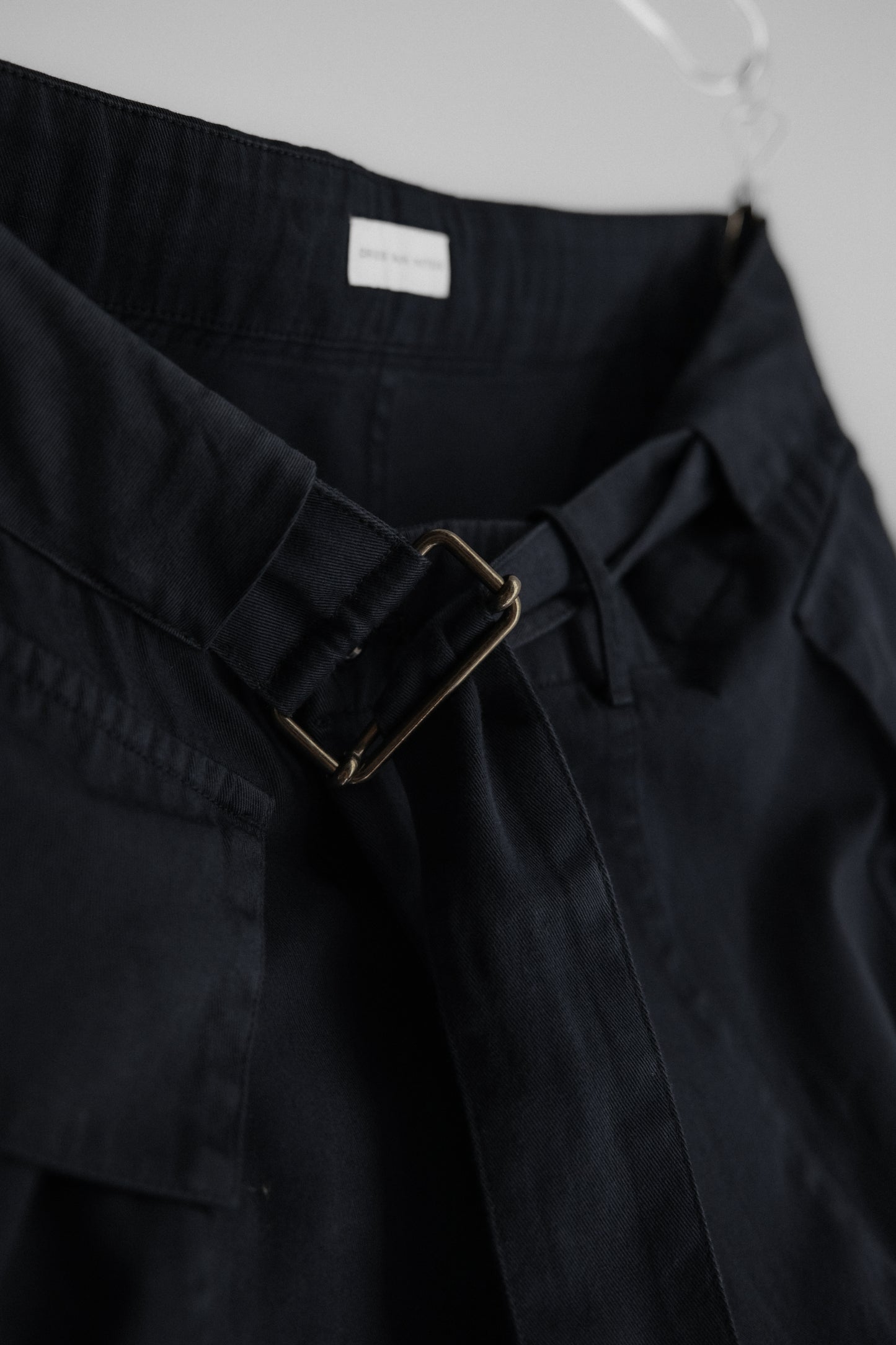 Dries Van Noten S/S2022 - Belted Cargo Wrap Skirt