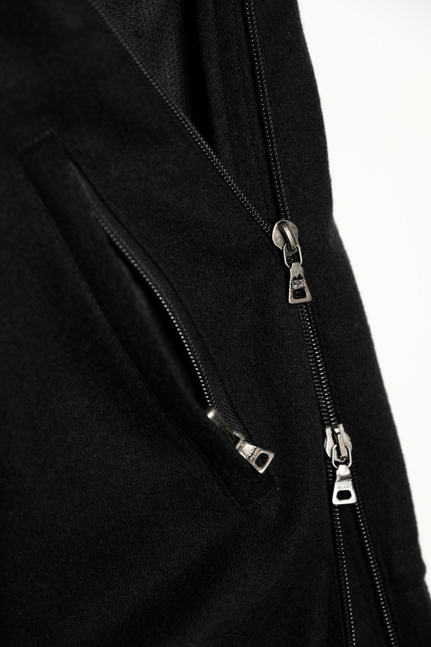 Prada Sport (Linea Rossa) F/W1999 - Wool Zip Skirt