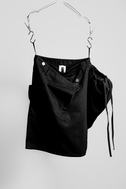 BARBARA í GONGINI 2010s - Denim Layered Skirt