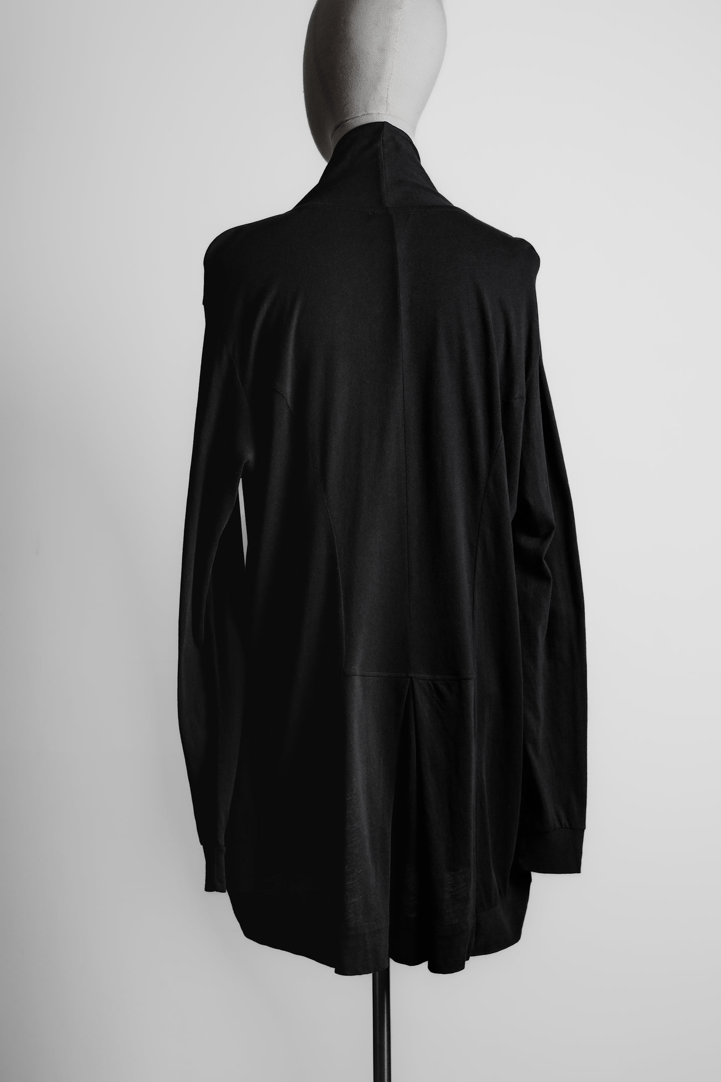 Ann Demuelemeester 2000s - Button Front Jersey Cardigan