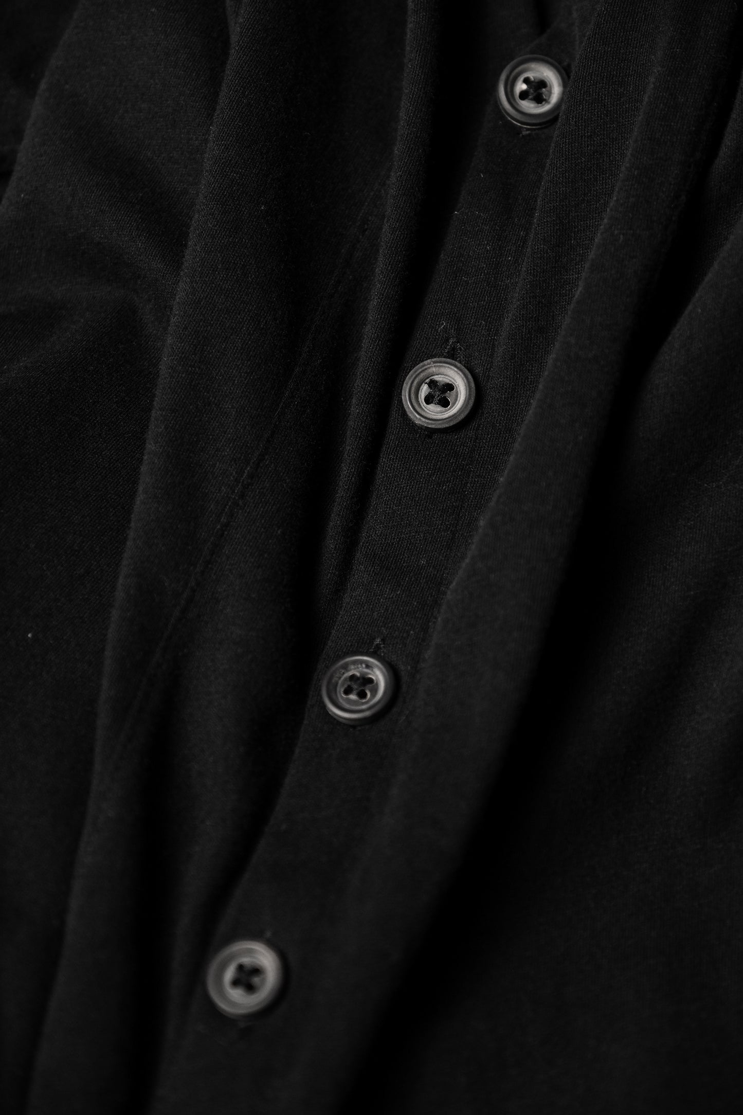 Ann Demuelemeester 2000s - Button Front Jersey Cardigan