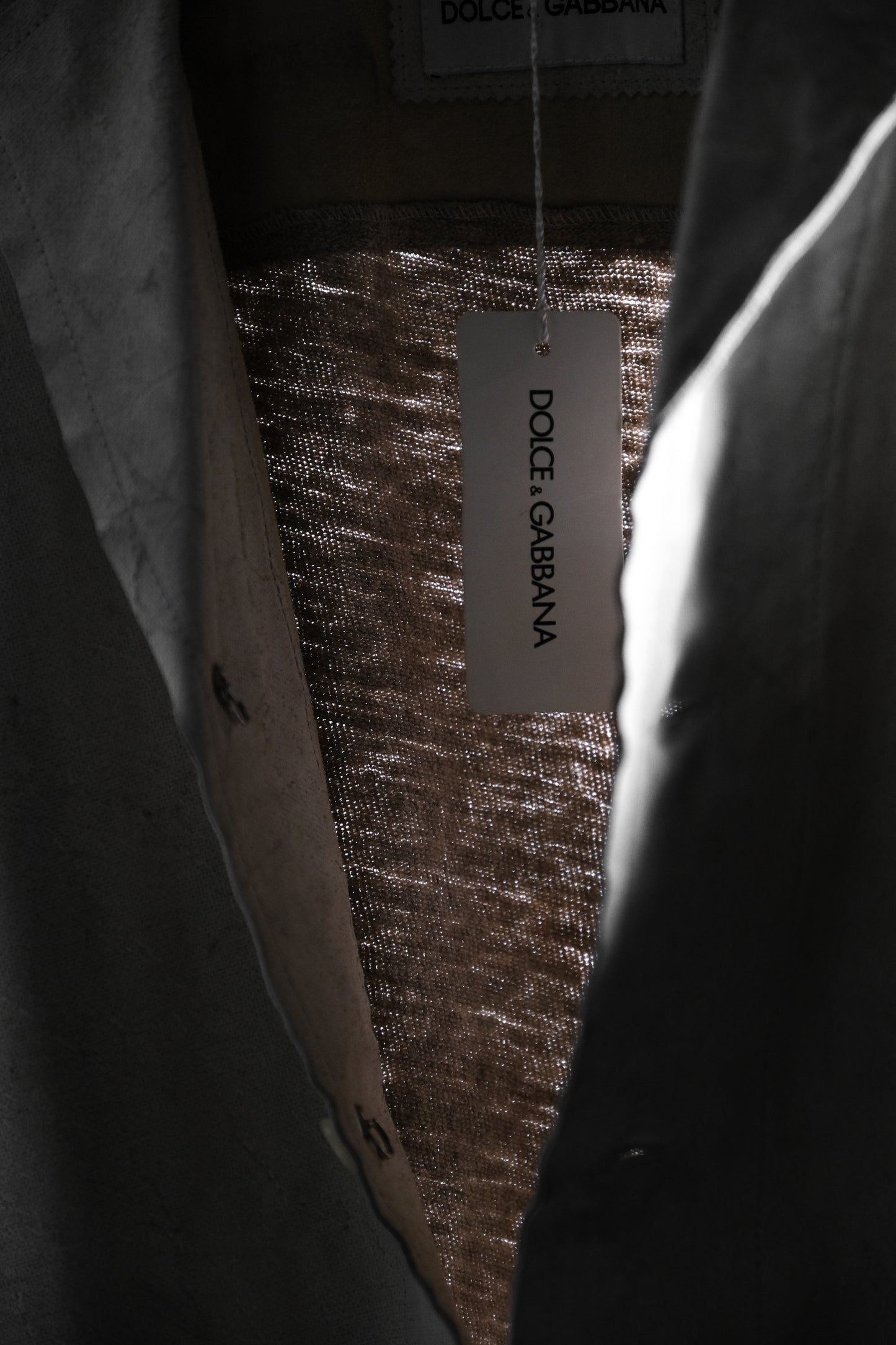 Dolce & Gabbana 1990s - Leather / Knit Hybrid Jacket