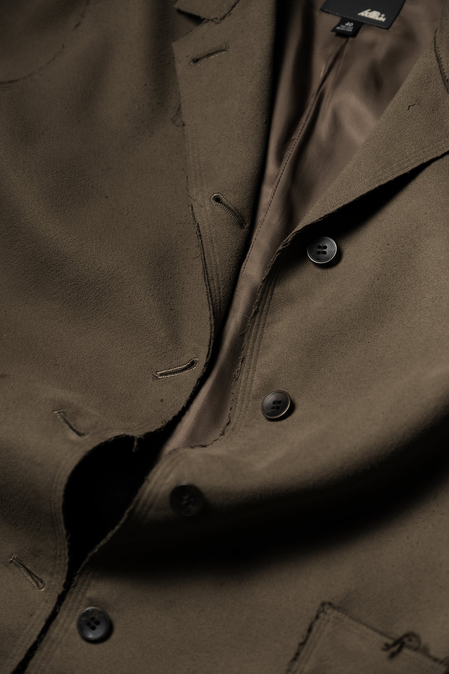 LAD MUSICIAN A/W2001 - Faux Suede Jacket