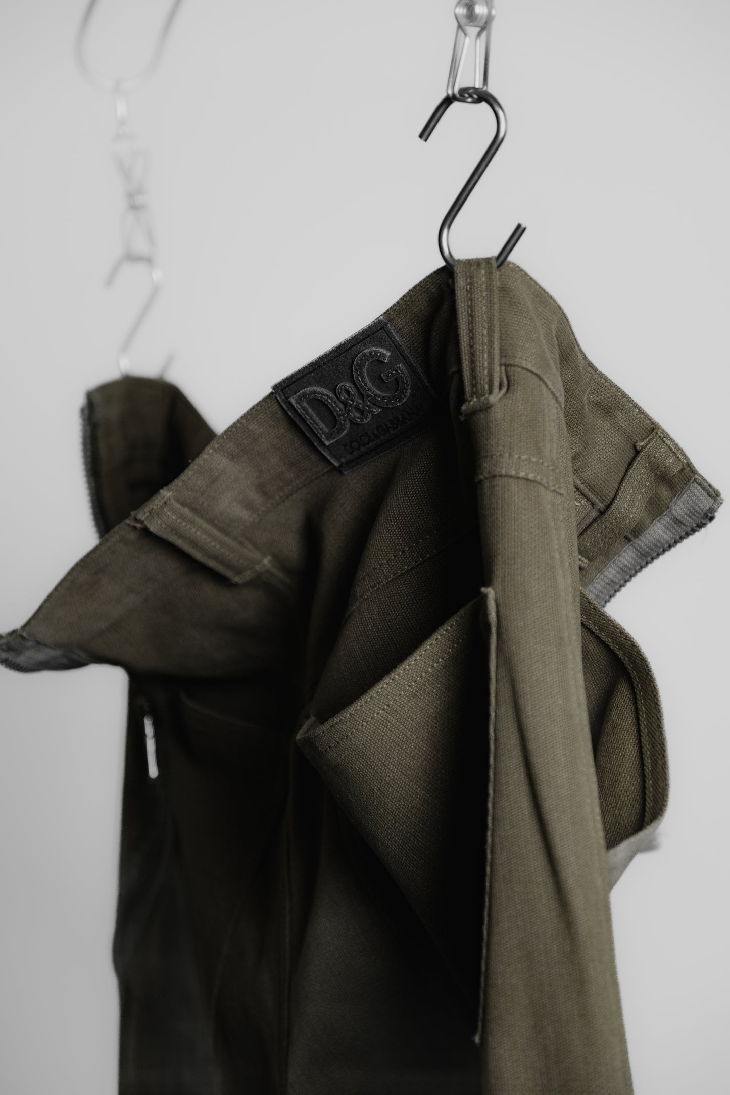 Dolce & Gabbana A/W2003 - Tornado Zip Cargo Pants