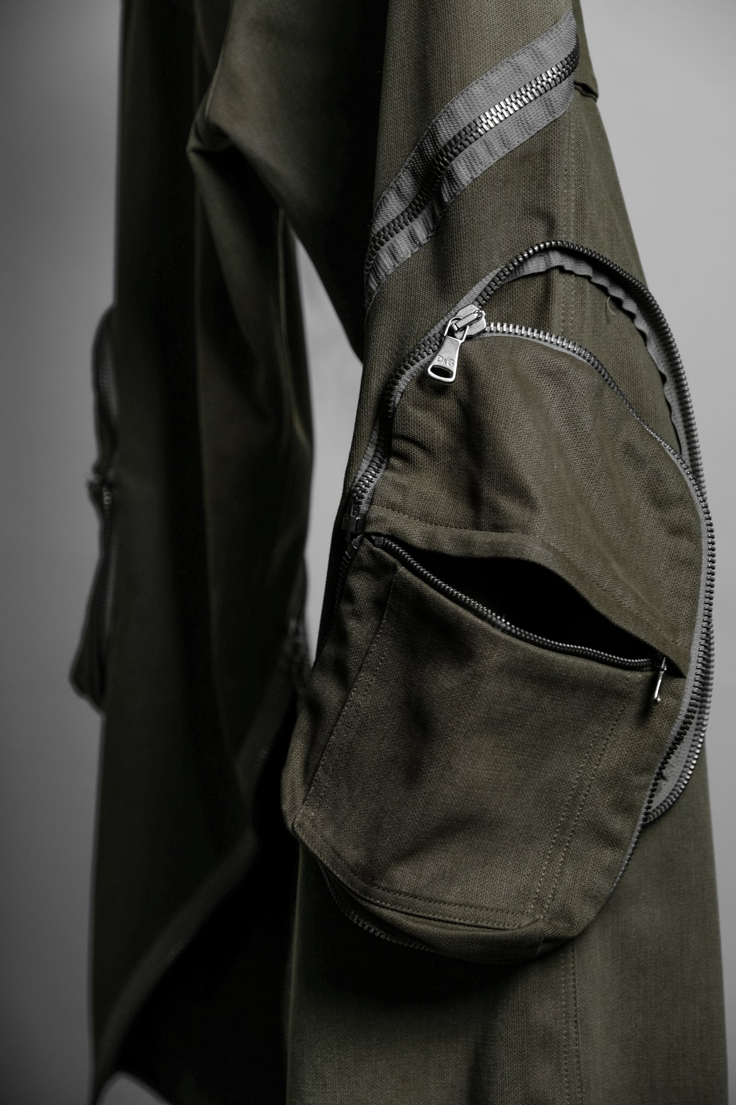 Dolce & Gabbana A/W2003 - Tornado Zip Cargo Pants