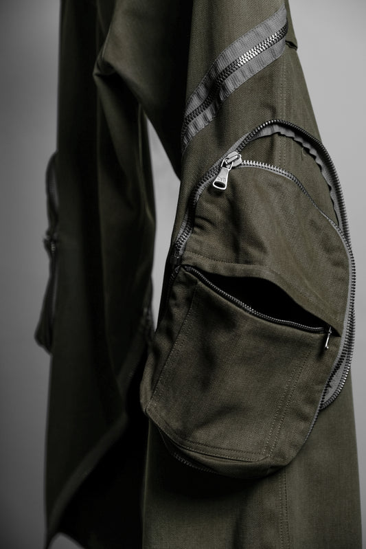 Dolce & Gabbana A/W2003 - Tornado Zip Cargo Pants