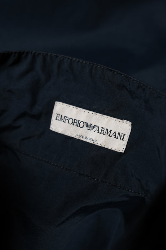 Emporio Armani 1990s - Asymmetrical Lampo-zip Nylon Vest