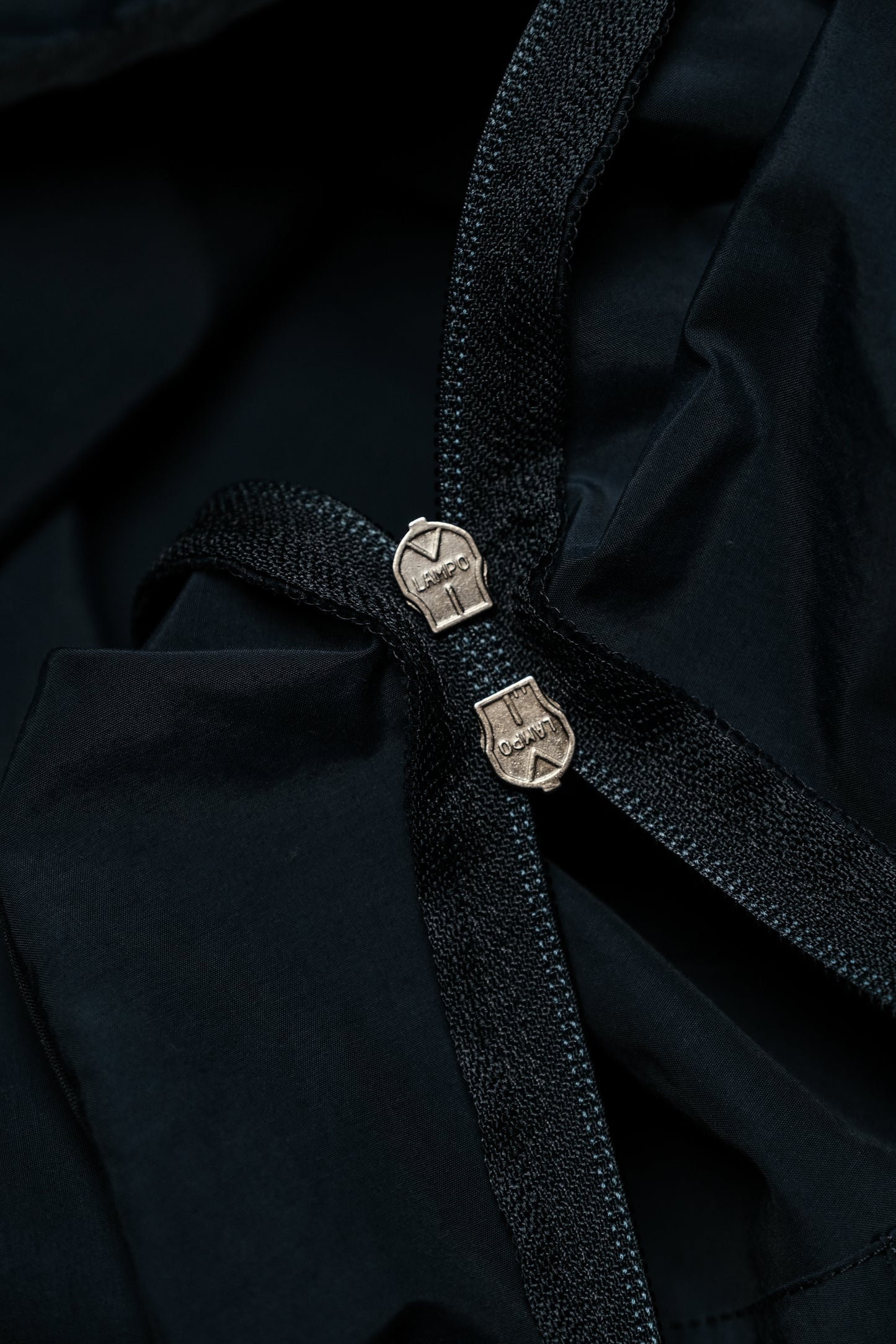 Emporio Armani 1990s - Asymmetrical Lampo-zip Nylon Vest