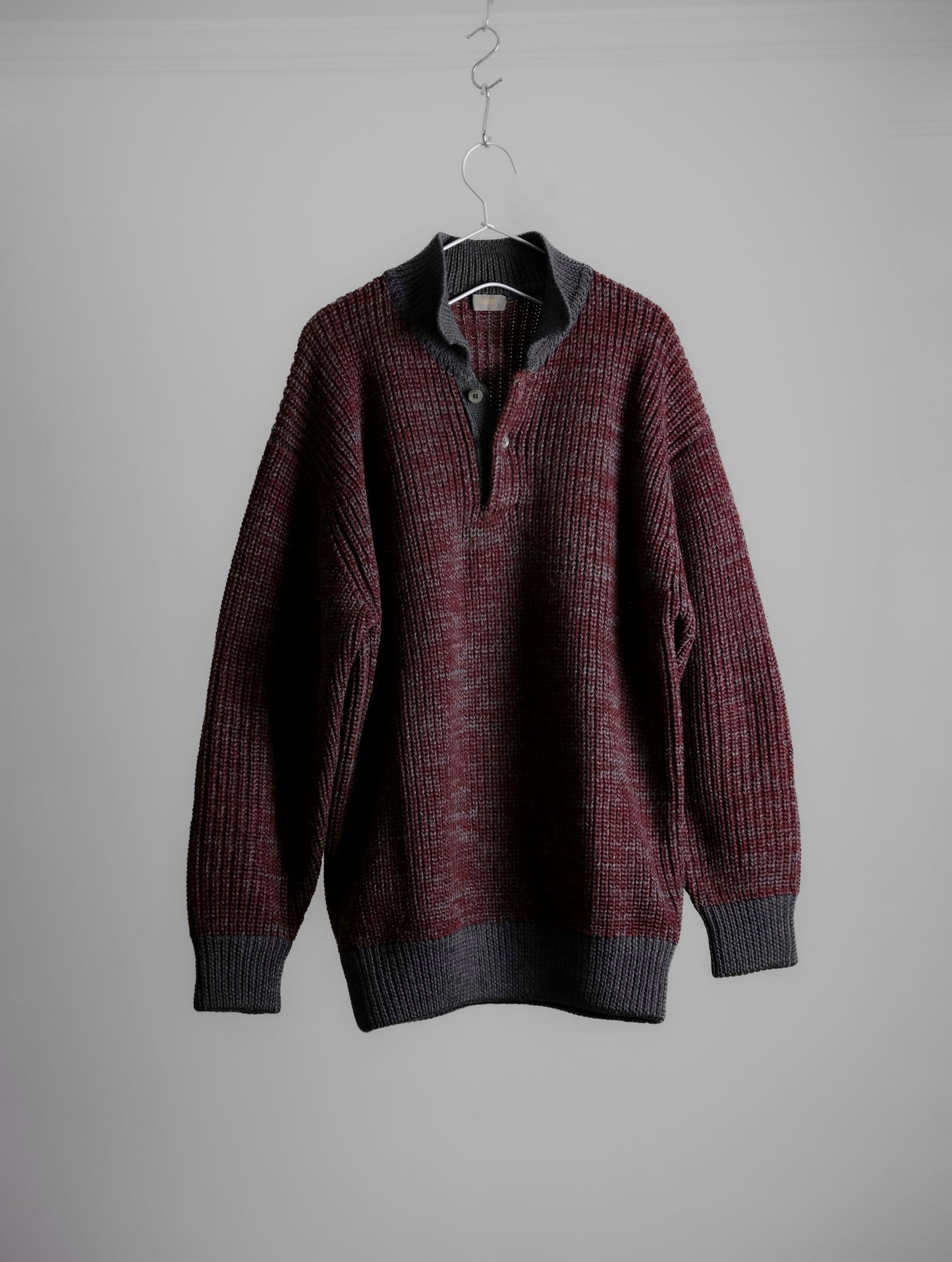 HOMME COMME des GARÇONS 1978-1983 - Wool Polo Sweater