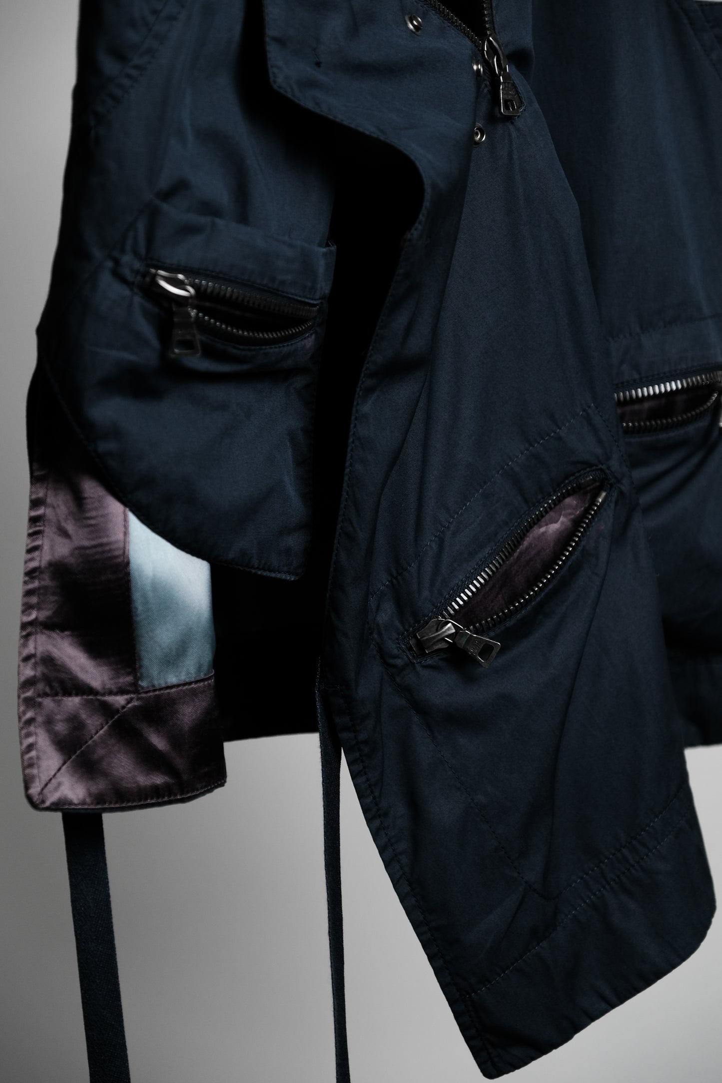 Prada Sport (Linea Rossa) 2000s - riri-zip Nylon Pullover Vest