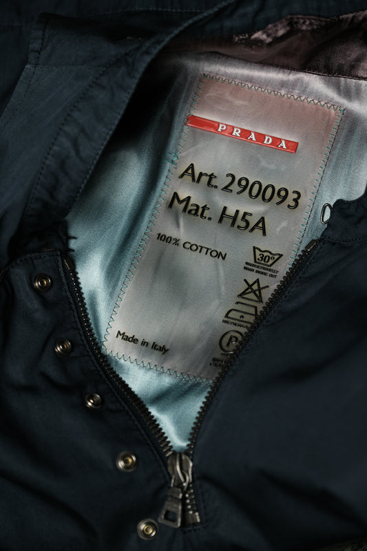 Prada Sport (Linea Rossa) 2000s - riri-zip Nylon Pullover Vest