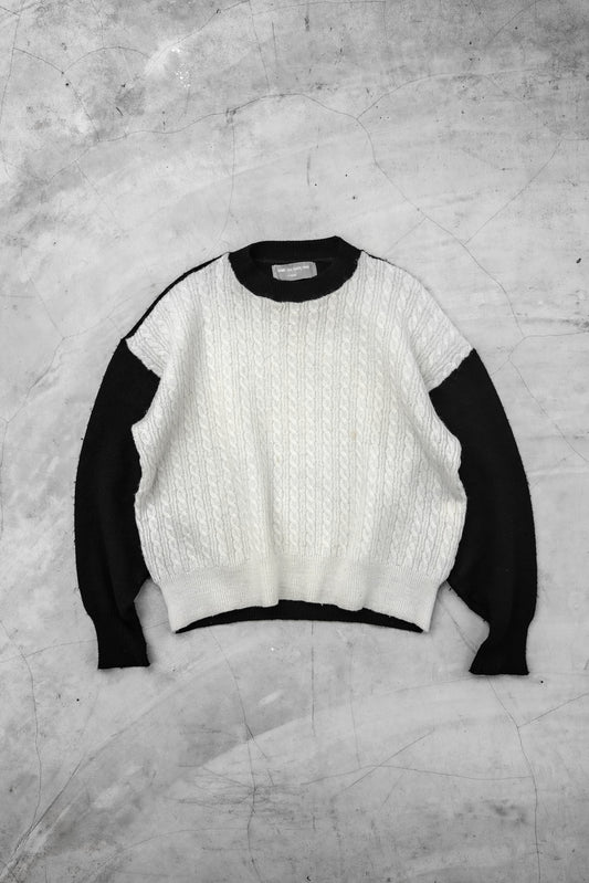 COMME des GARÇONS HOMME AD1995 by Keiichi Tanaka - Cable Knit Sweater
