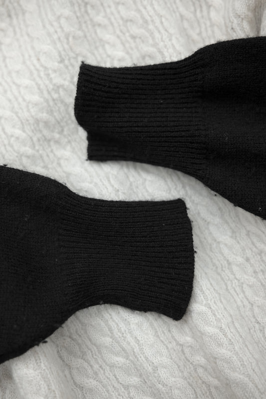 COMME des GARÇONS HOMME AD1995 by Keiichi Tanaka - Cable Knit Sweater