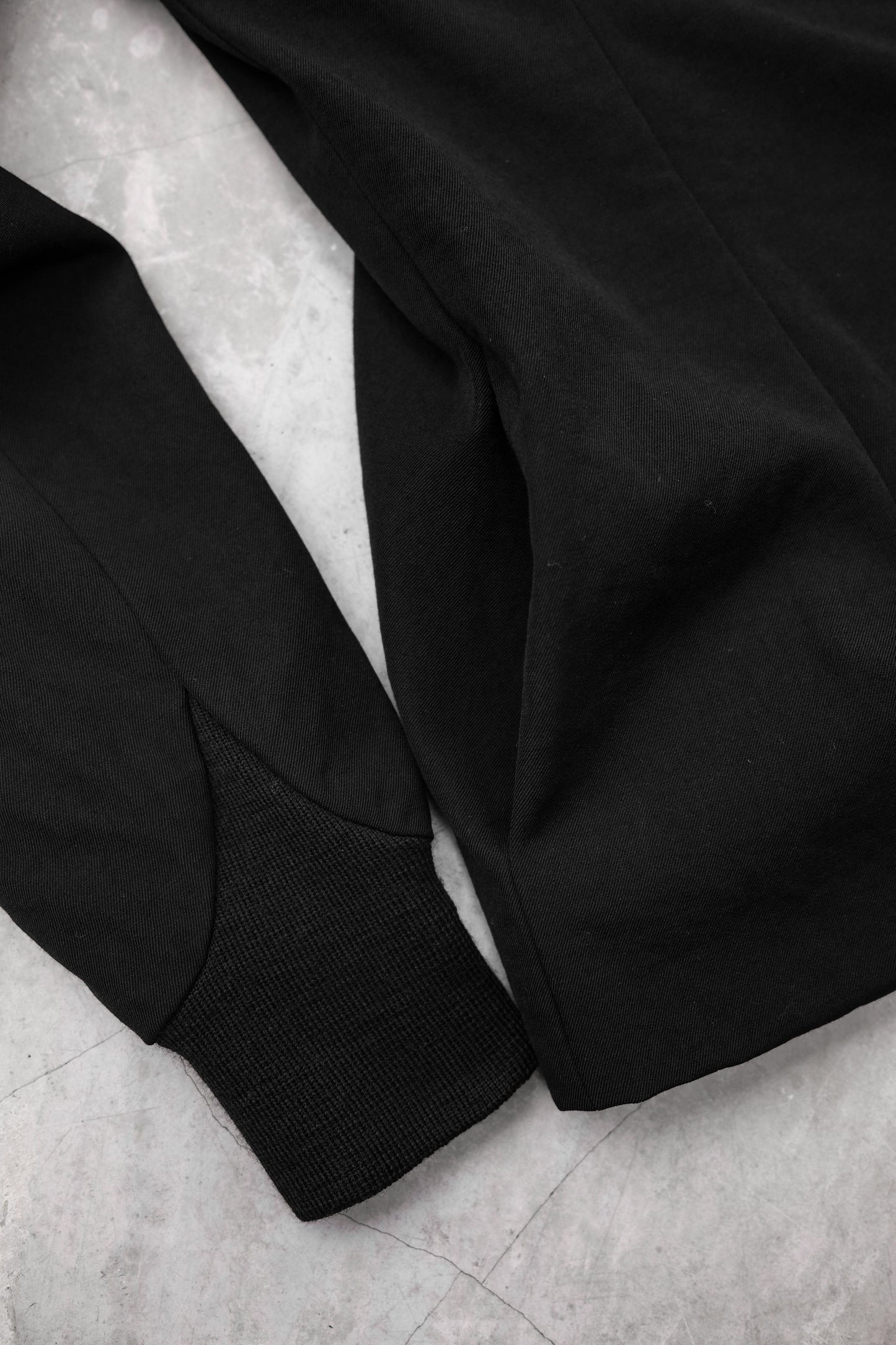 Katharine Hamnett 1990s - riri-zip Wool Tailored Bomber