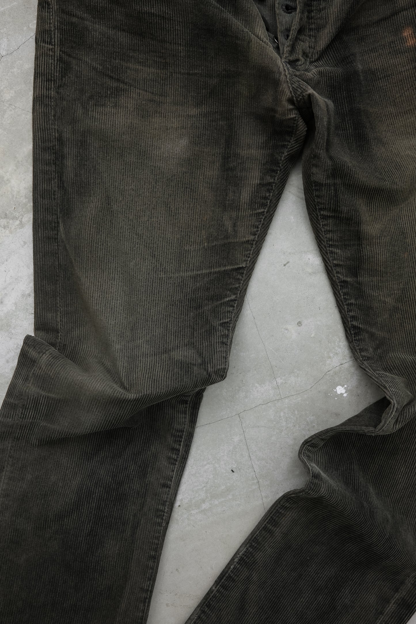 Dior Homme by Hedi Slimane F/W2004 “Victim of the Crime” - Waxed Corduroy Jeans
