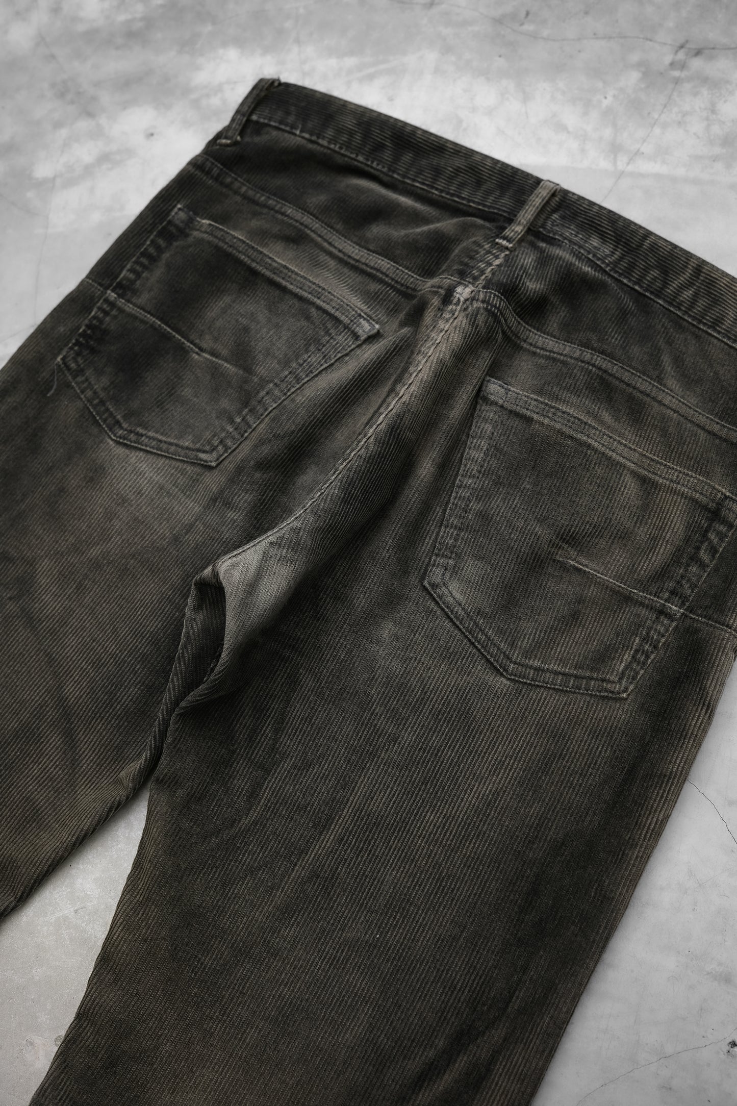 Dior Homme by Hedi Slimane F/W2004 “Victim of the Crime” - Waxed Corduroy Jeans