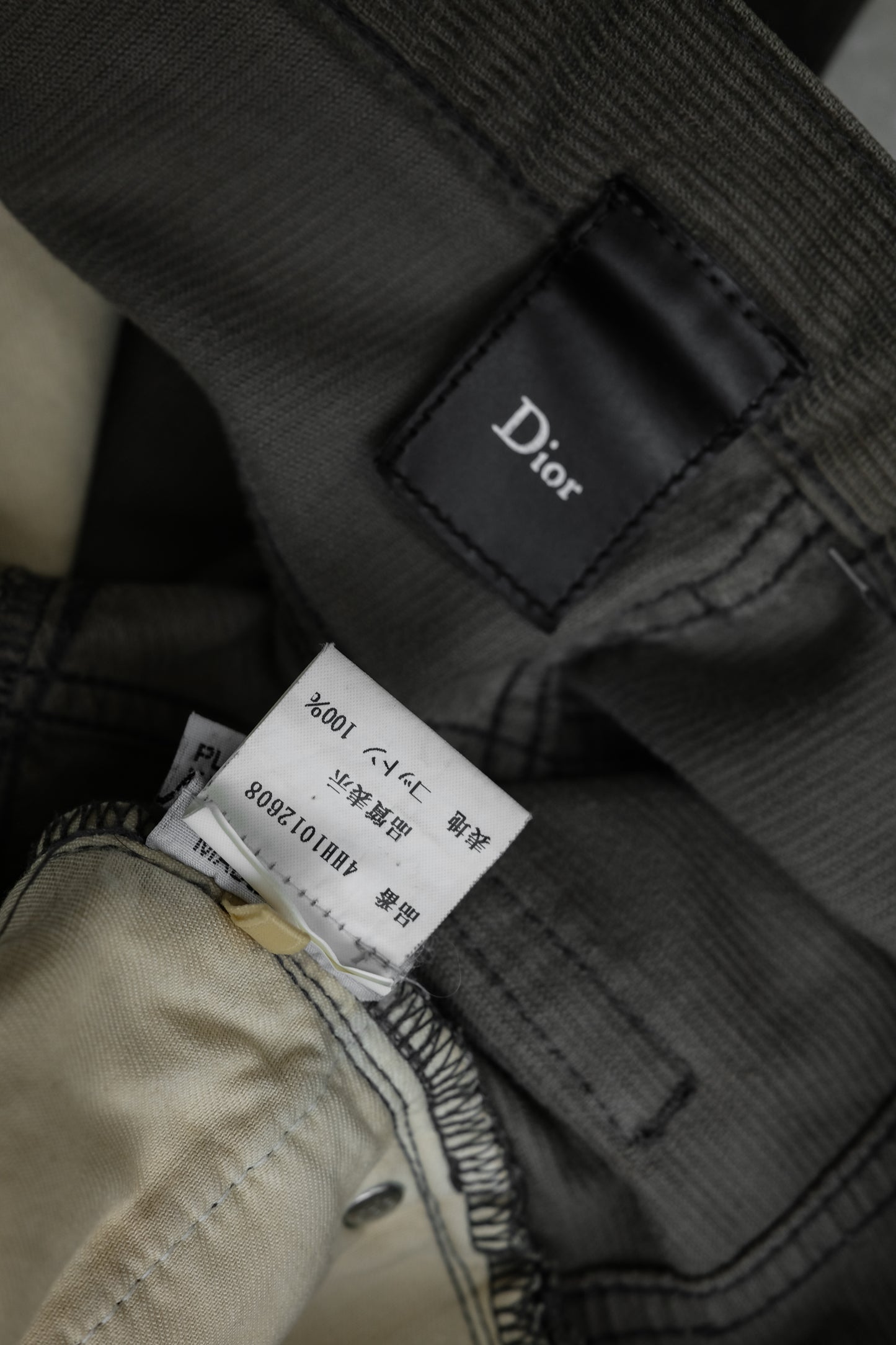 Dior Homme by Hedi Slimane F/W2004 “Victim of the Crime” - Waxed Corduroy Jeans
