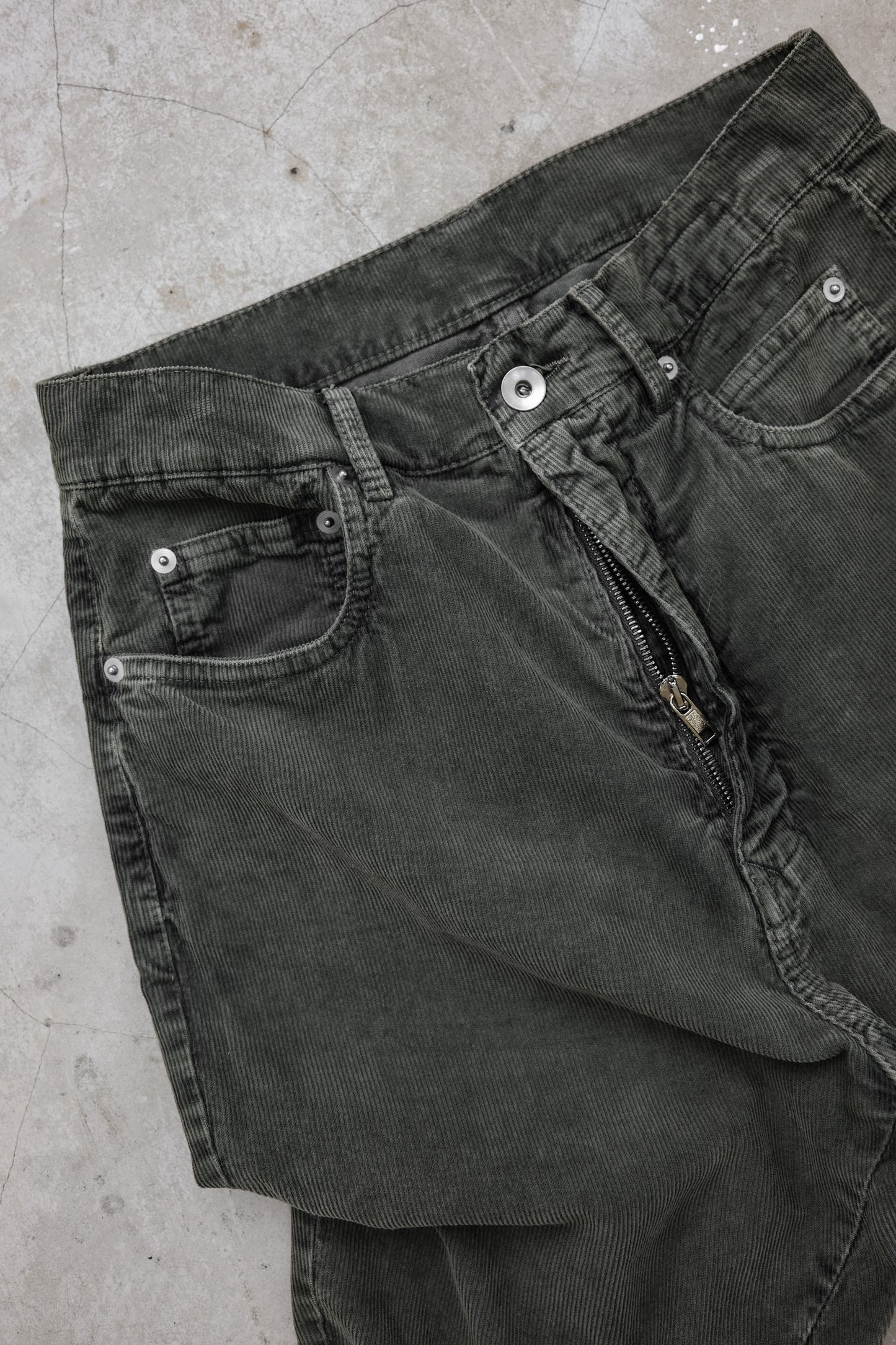 Rick Owens DRKSHDW F/W2023 - Bolan Bootcut Pants- Hustler Blue