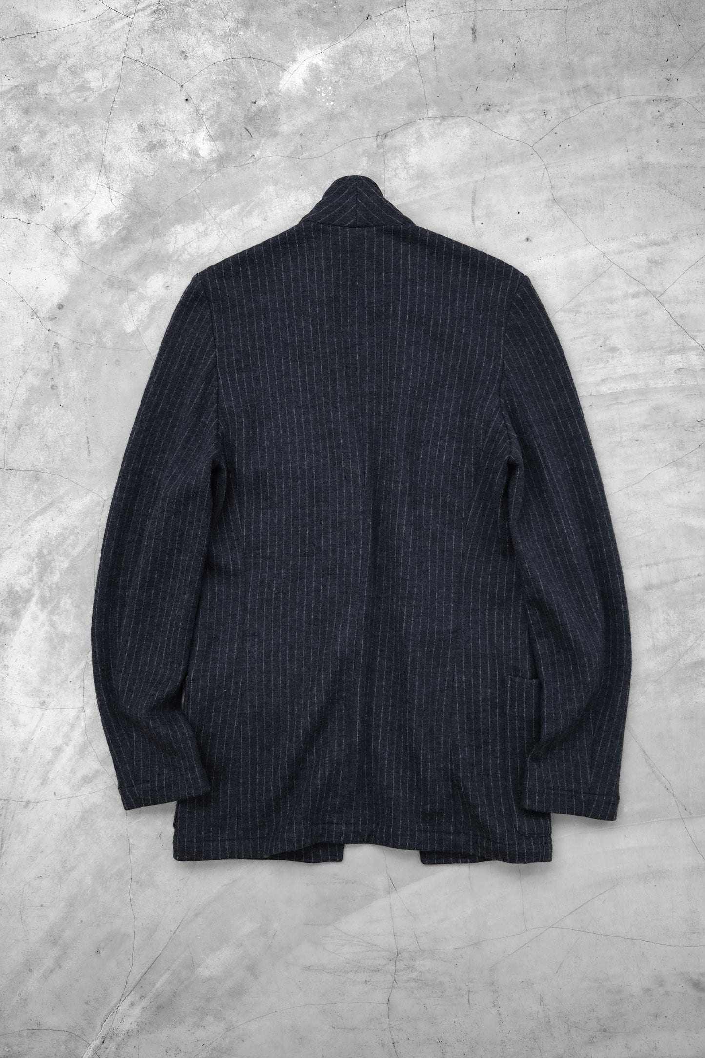 Dries Van Noten 1980s - Pinstriped Wool Twill Blazer