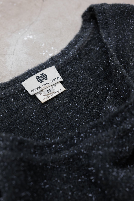 Dries Van Noten 1990s - Glitter Knit Tunic