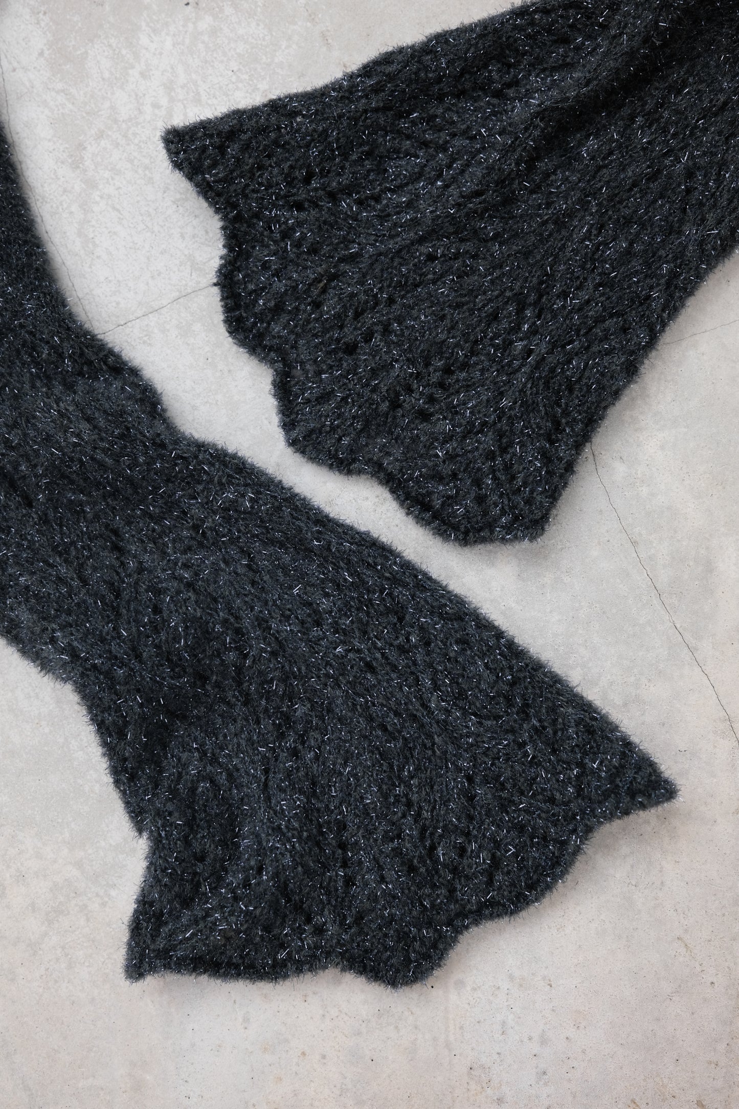 Dries Van Noten 1990s - Glitter Knit Tunic