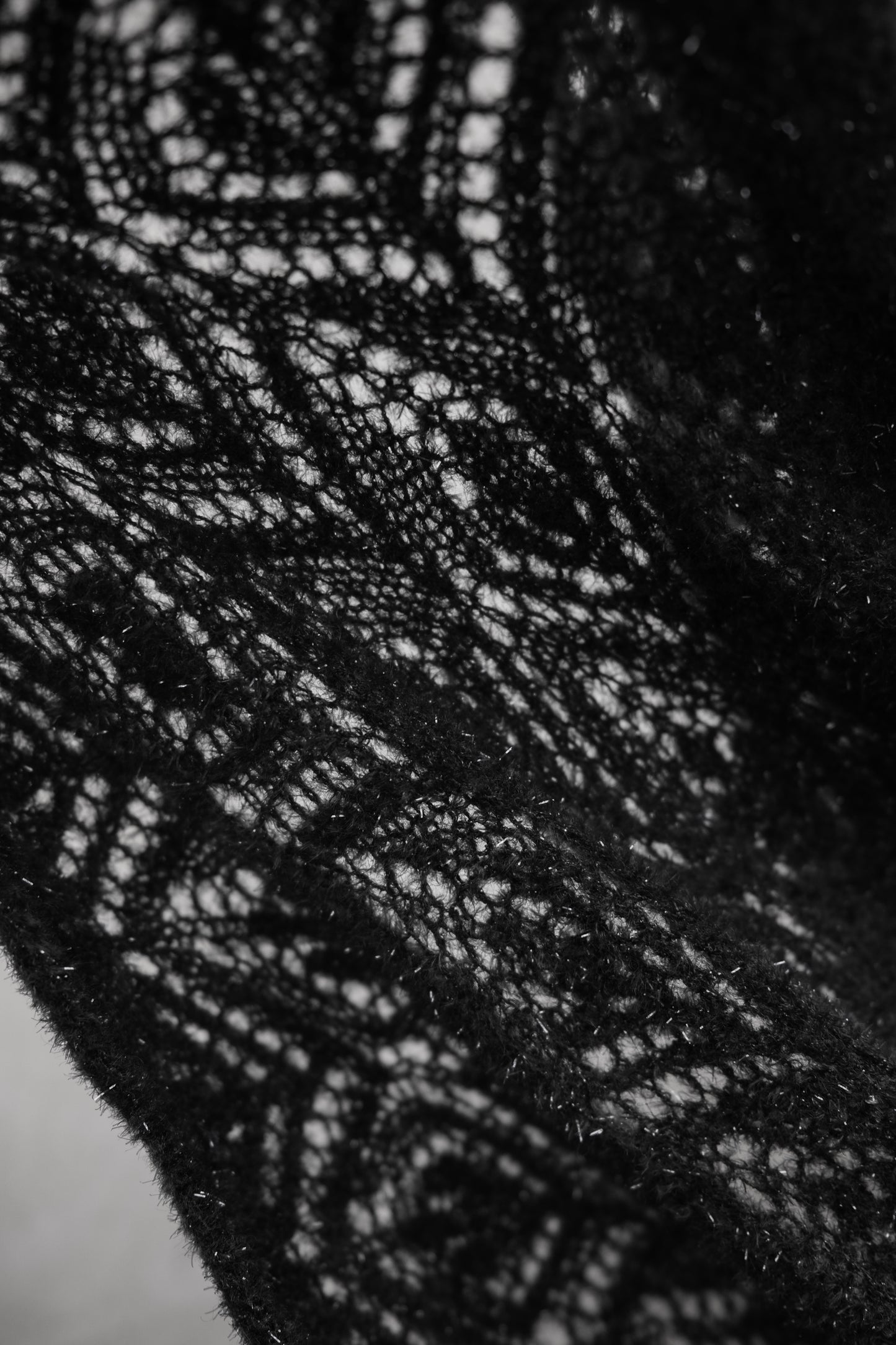 Dries Van Noten 1990s - Glitter Knit Tunic