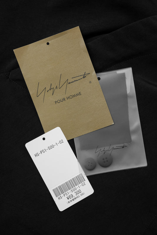 Yohji Yamamoto POUR HOMME S/S2024 - Tapered-Leg Cropped Trousers