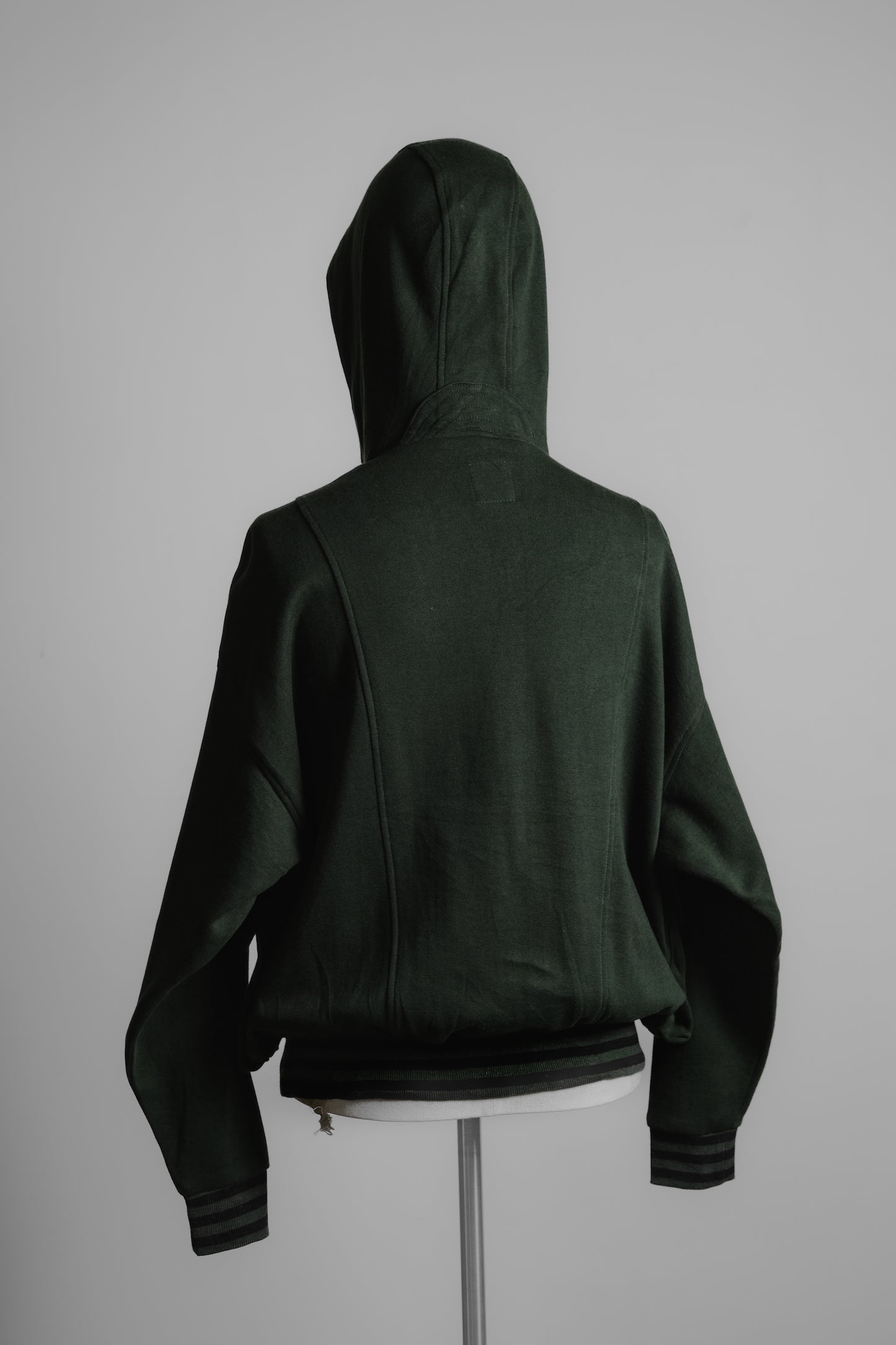 HAI SPORTING GEAR by ISSEY MIYAKE 1980s - Boxed Zip-up Hoodie