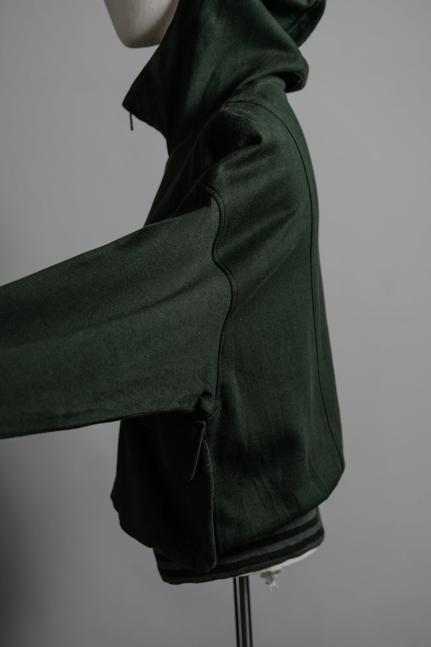 HAI SPORTING GEAR by ISSEY MIYAKE 1980s - Boxed Zip-up Hoodie