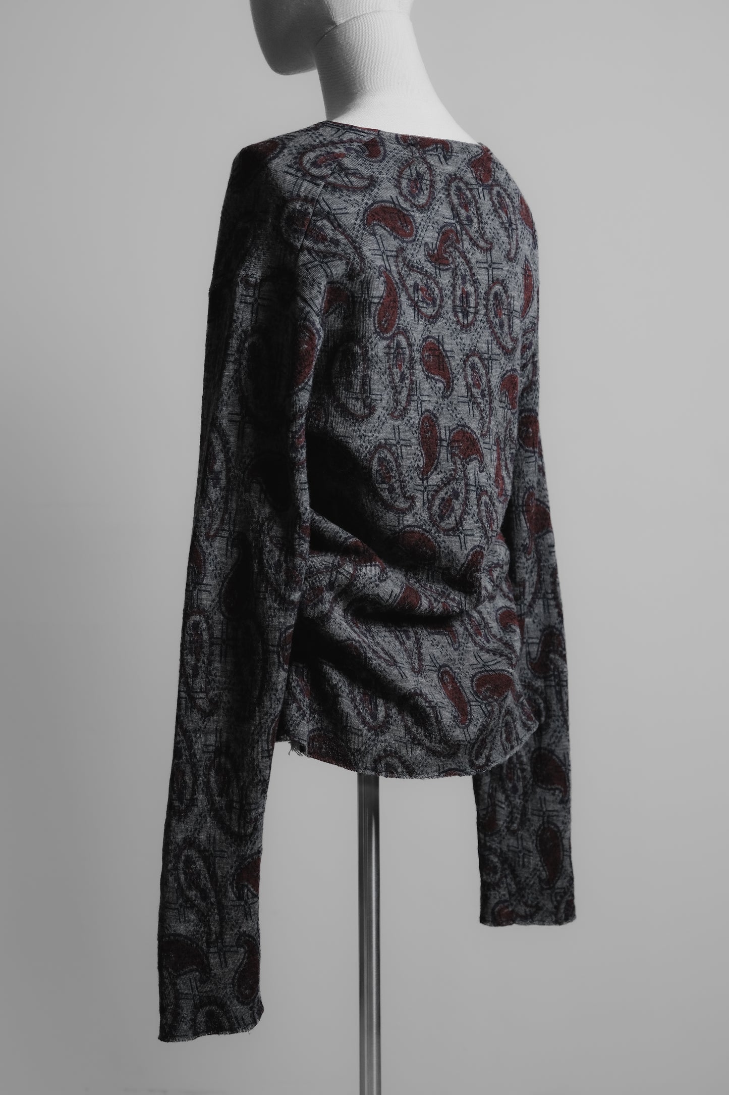 COMME des GARÇONS HOMME by Keiichi Tanaka AD1999 - Paisley Knitted Top