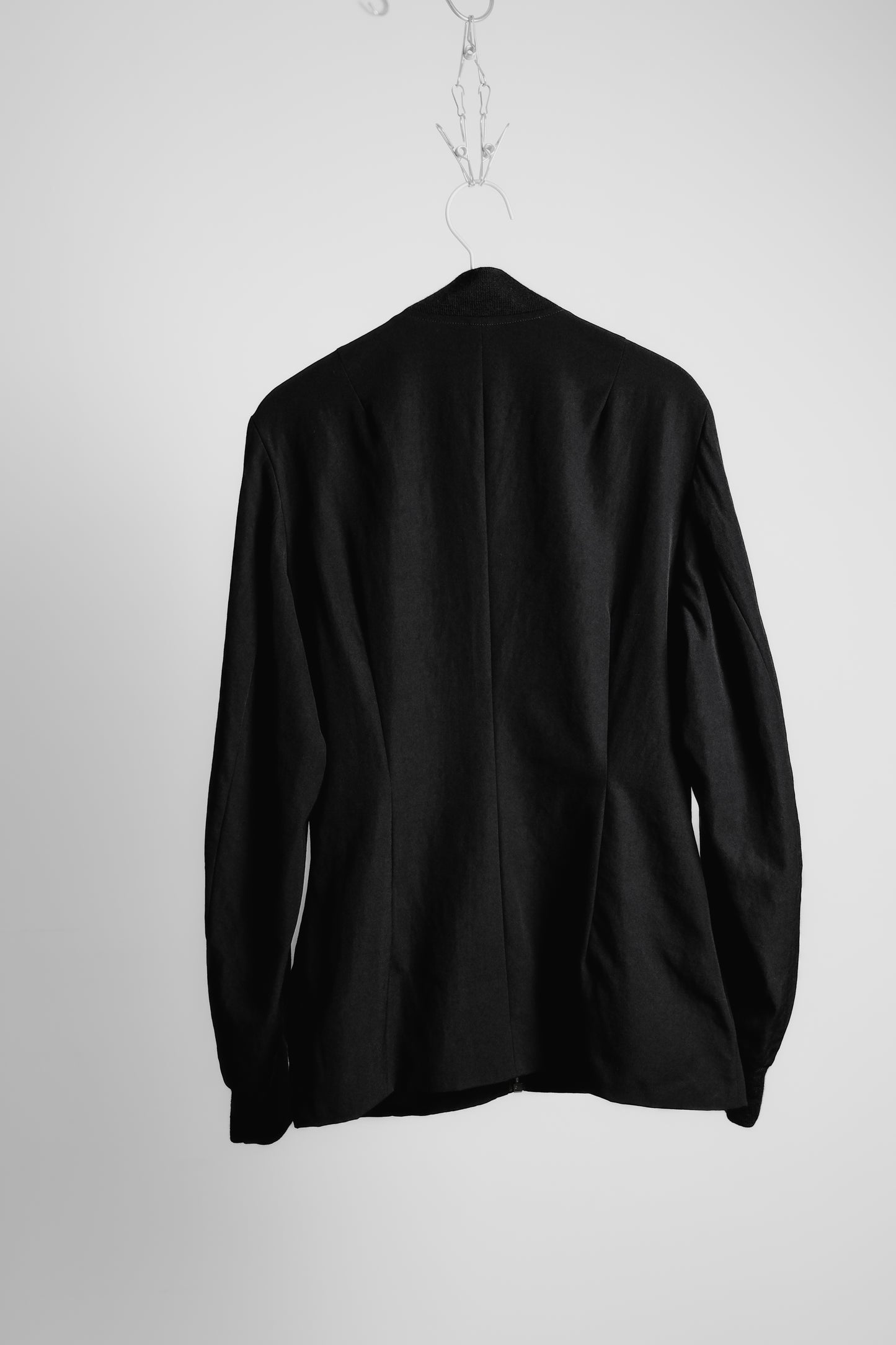 Katharine Hamnett 1990s - riri-zip Wool Tailored Bomber