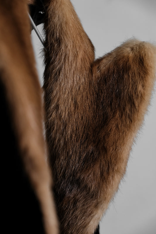 DSQUARED² A/W 2005 - Chester Coat with Mink Fur Collar
