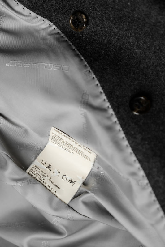 DSQUARED² A/W 2005 - Chester Coat with Mink Fur Collar