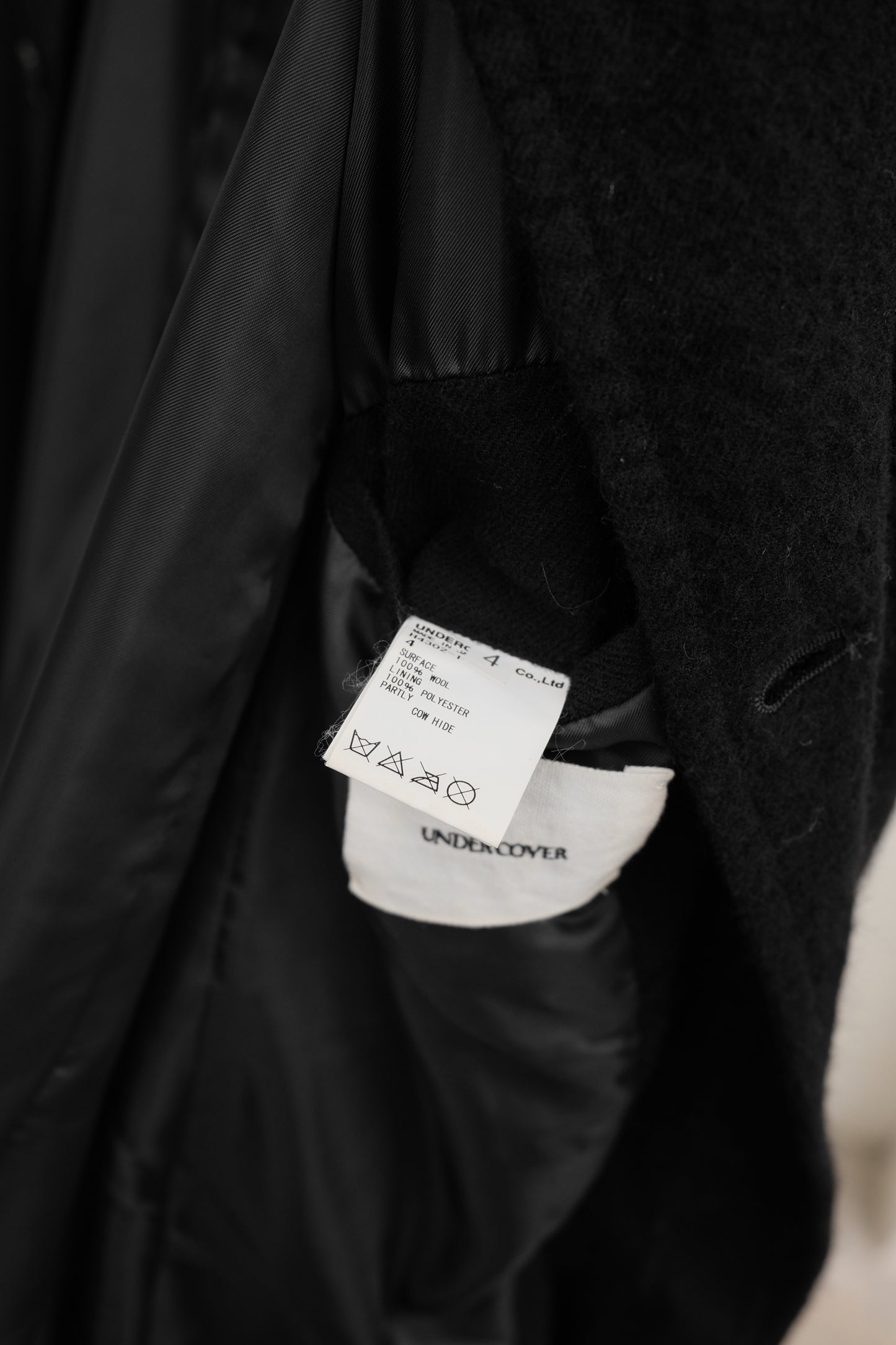 Undercover F/W2011 “Mirror” - Felted Wool Coat