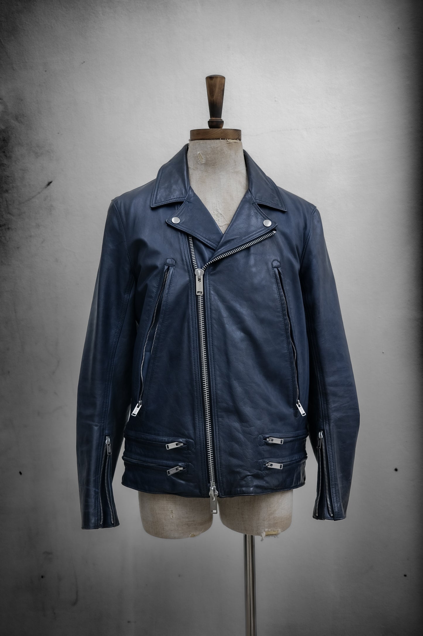 Undercover F/W2013 “Anatomicouture" - Calf Leather Double Rider Jacket