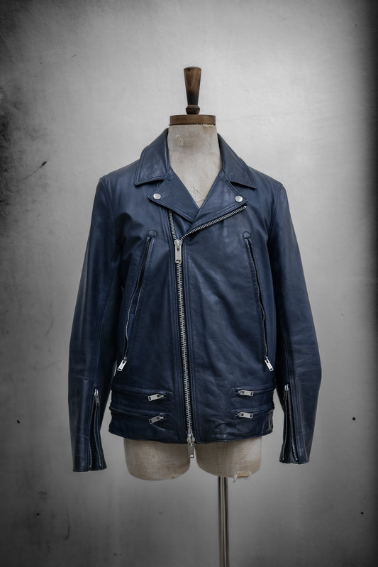 Undercover F/W2013 “Anatomicouture" - Calf Leather Double Rider Jacket